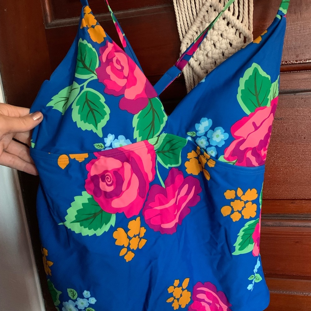 Matilda Jane crossback tankini top